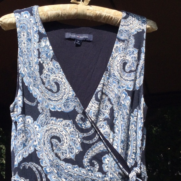 Tommy Hilfiger  faux wrap dress size S - Picture 3 of 12